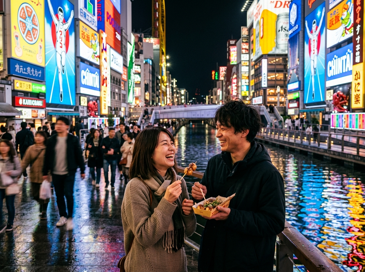 Dotonbori neon at night, Osaka