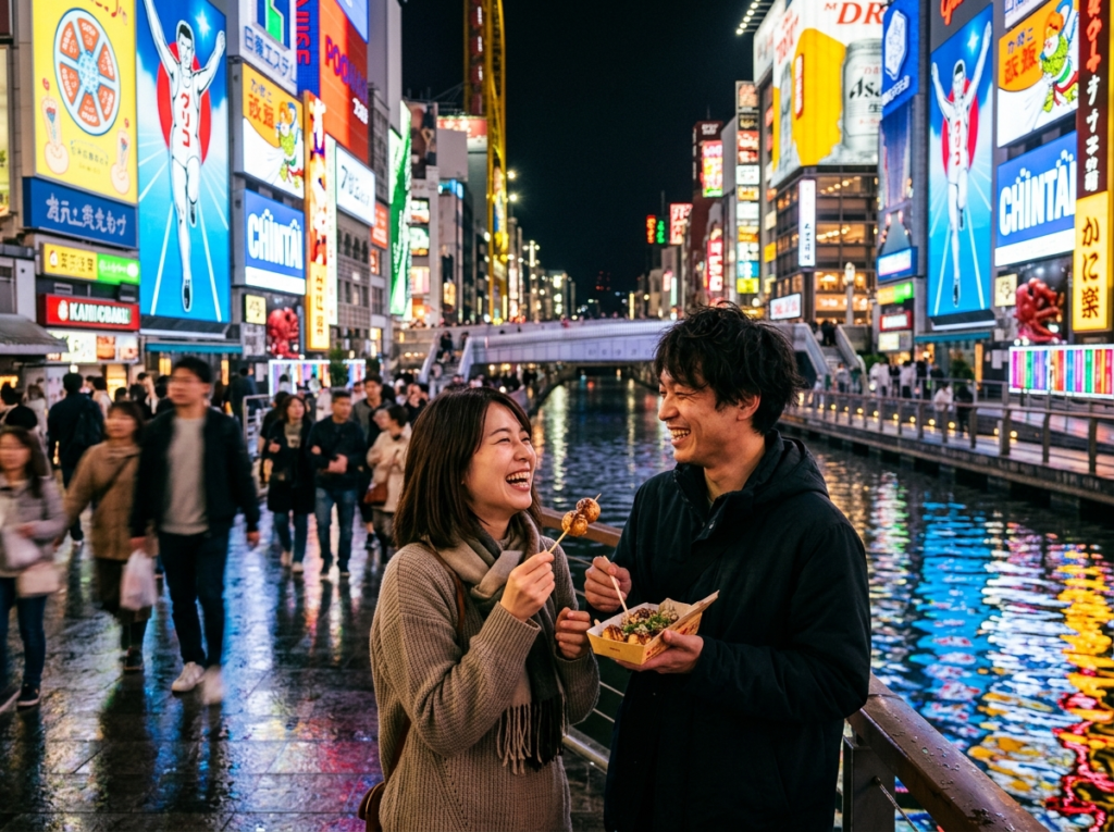Dotonbori neon at night, Osaka